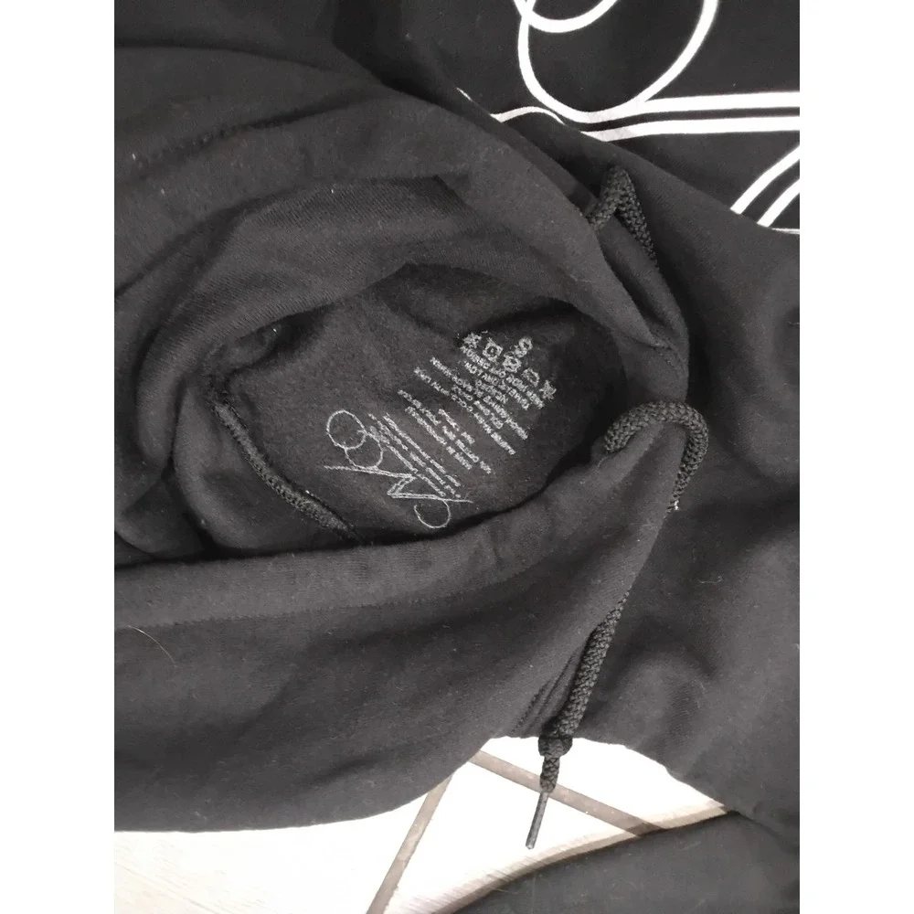 CNCO World‎ Tour Black Hoodie Concert Merch Graphic Pullover Size S